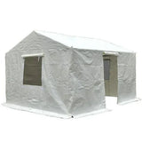 12'x14' Gazebo Cover for Hardtop Gazebos, Outdoor Universal Winter Gazebo Cover with Sidewalls and W1859P227828