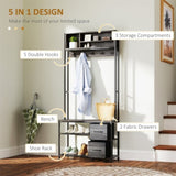 Hall Tree/Shoe Cabinet/Shoe Storage Cabinet 03084877