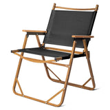 54.5*58*73.5cm Large Aluminum Frame 600D Khaki Oxford Fabric Loading 100kg Imitation Wood Grain 73104265