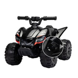 ZNTS Kids Ride-on ATV, 6V Battery Powered Electric Quad Car with Music, LED Lights and Spray Device, 4 W2181P155600