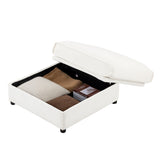 24Corner Sofa -White W714P271848