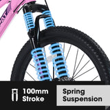 S24103 24 inch Mountain Bike for Teenagers Girls Women, Shimano 21 Speeds with Dual Disc Brakes and W709P187883