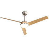 52 Inch Ceiling Fan with 22W LED Light and Remote Control 5 ABS Blades for Living Room W934P230528