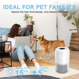 ZNTS Air Purifiers for Home Large Room up to 1120sq.ft, H13 True HEPA Air Purifiers for Pets Hair, 89721342