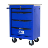 4 Drawers Multifunctional Tool Cart with Wheels,Metal Rolling Tool Cart Storage for Garage Workshop W1102P298224