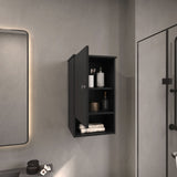 Bathbi 28" tall Medicine Cabinet with Two interior Shelves and One open Shelf B070P234327