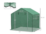 Mini Walk-in Greenhouse Replacement Cover 52536290