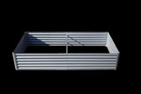 6x3x1ft Galvanized Raised Garden Bed, Outdoor Planter Garden Boxes Large Metal Planter Box for W1859P197882