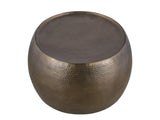 CT501 Modern Contemporary Round Aluminum material 32" Coffee Table, Farmhouse Table with Glossy Hand B009P298415