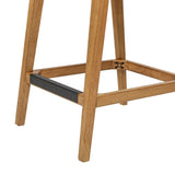 Pierre 26" Farmhouse Saddle Kitchen Island Counter Stool with Back, Sunkissed Beige Leather & B2719P238396