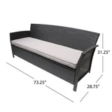 ST LUCIA 3 SEATER 62952.00GRY