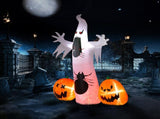 11.8 FT Halloween Inflatables Ghost Spider Pumpkin Outdoor Decorations, Scary Halloween Giant Blow 28302150