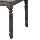 Tan and Weathered Grey Open Back Side Chairs B062P182723