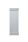 Platinum 5-Drawer Chest with Metal Handles B062P209039