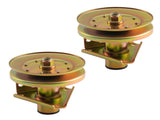 2pc Spindle Assembly fit for John Deere 1546G 1638HS 1646H AM126225 AM121324 45669842