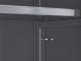 Open-door kitchen shelving Floor-to-ceiling multilevel household microwave storage cabinet bowls 88888451