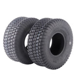 ZNTS TWO TIRES Tubeless 15x6.00-6 Turf Tires 4 Ply Lawn Mower Tractor 31916520