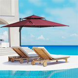 ZNTS Outdoor beach umbrella/Sun Umbrella （Prohibited by WalMart） 97897535