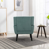 Modern Soft Velvet Material Ergonomics Accent Chair Living Room Chair Bedroom Chair Home Chair With W676P313960