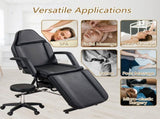 Massage Salon Tattoo Chair with Two Trays Esthetician Bed with Hydraulic Stool, Multi-Purpose 91317192
