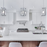 Pot Filler Faucet Wall Mount,with Double Joint Swing Arms Chrome JYC33651CH