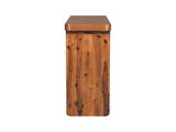 U_STYLE 60''Farmhouse Entryway Table with Large countertop, Minimalism Sofa Table with Acacia Veneer N711P207657A