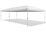 10x20 ft Instant Pop Up Canopy Tent White, 6 Mesh Panels 2 Doors 4 Net Sides, 66103089
