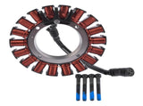 Cycle Electric Stator 3-Phase 50 Amp Fits for Harley-Davidson Touring Street Glide 2006-2016 11000340