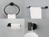 6 6 Piece Stainless Steel Bathroom Towel Rack Set Wall Mount 22987998