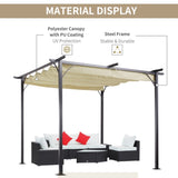 Outdoor retractable pergola 24503362