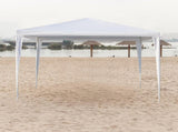 3 x 3m Three Sides Waterproof Tent with Spiral Tubes White 65637085