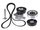 Serpentine Belt Tensioner Pulley Kit Fit for Nissan Altima Murano Maxima 3.5L V6 2007-2014 42295476