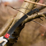 24ft Manual Pole Saw, Lightweight Tree Trimmers Long Handle Pruner Set, Sharp Steel Blade and 00574633