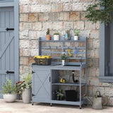 Garden Work BenchOpen Shelf Storage 74065085