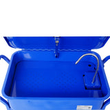 Mobile Parts Washer, 20 Gallon Capacity Portable Parts Cleaner for Use with Water Based Cleaning W465P149908