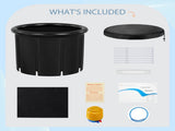 XXL Ice Bath Tub102 GL cold plunge tubPortable Plunge Poolmulti-level portable bathtub for 06543656