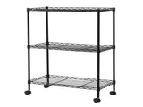 Chrome 3-Tier Shelving All-Purpose Utility Cart 43951532