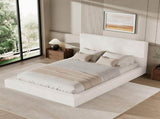 AirFrame Upholstered Bed Frame, a low-profile, cloud-style bed frame featuring an upholstered W1162P549498