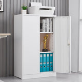 ZNTS Metal Storage Cabinet with Locking Doors and Adjustable Shelf, Filing Storage Cabinet , W124757865