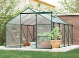 Green-6 x 8 FT Outdoor Patio Greenhouse 89381651