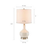 Gypsy Embossed Boho Table Lamp B03594977