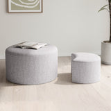 Upholstered Nesting Coffee Tables , Side Table, Footrest, Ottoman & Seat for Living Room W1435P163393