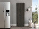 Multistorage Cabinet, Double Door, Five Shelves -Espresso / Black B20092039