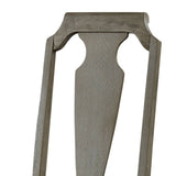 Beige and Weathered Oak Open Back Side Chairs B062P182734