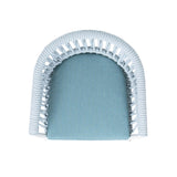 Maiden 27" Set of 2 Patio Counter Stool, Sky Blue Sunproof Olefin B2719P245993
