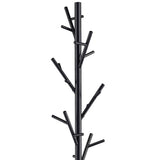 Black Coat Rack with 18 Hooks B062P145421