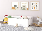 Kids Toy Storage Cabine with Rolling Drawer,Modern Wooden Toy Chest Organizer for Playroom,Living 49395364