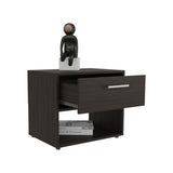 Alpine 18" High One Drawer Nightstand with One Shelf, Side Table, End Table For Bedroom, Living Room B070P286442