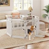 8-Panel HDPE Pet Fence , 50"x50"x32" Square 70573637