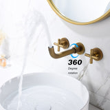 Bathroom Faucet Wall Mounted Bathroom Sink Faucet TH8008FG